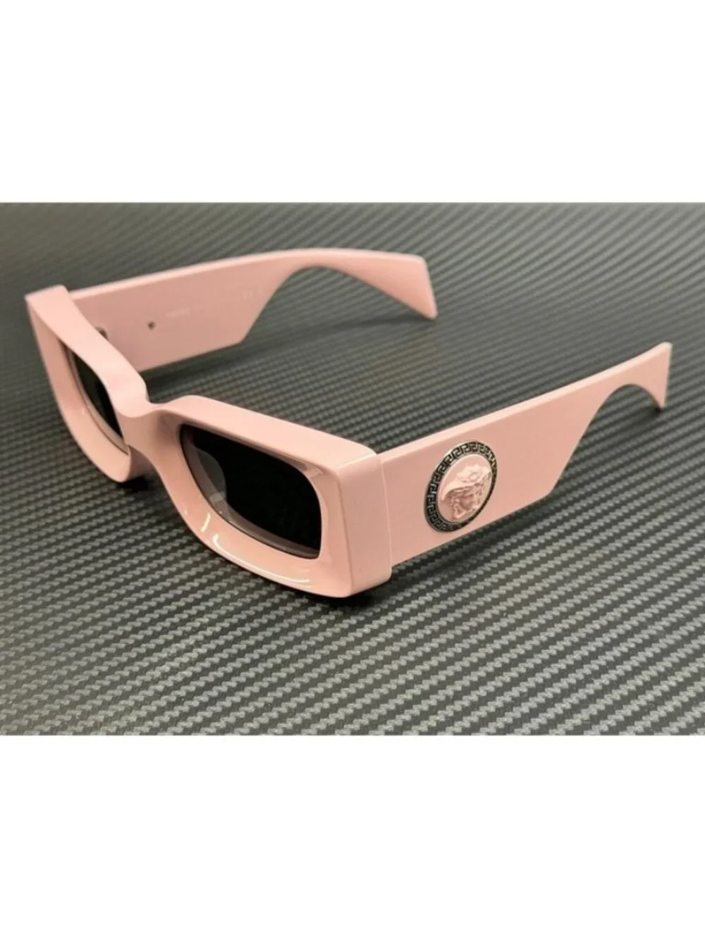 New Versace Women Pink Sunglasses 52-20-140